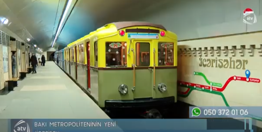 Baku Metro's New Year preparations